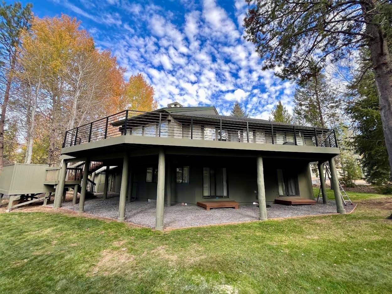 After - Deck Refinishing & Railings