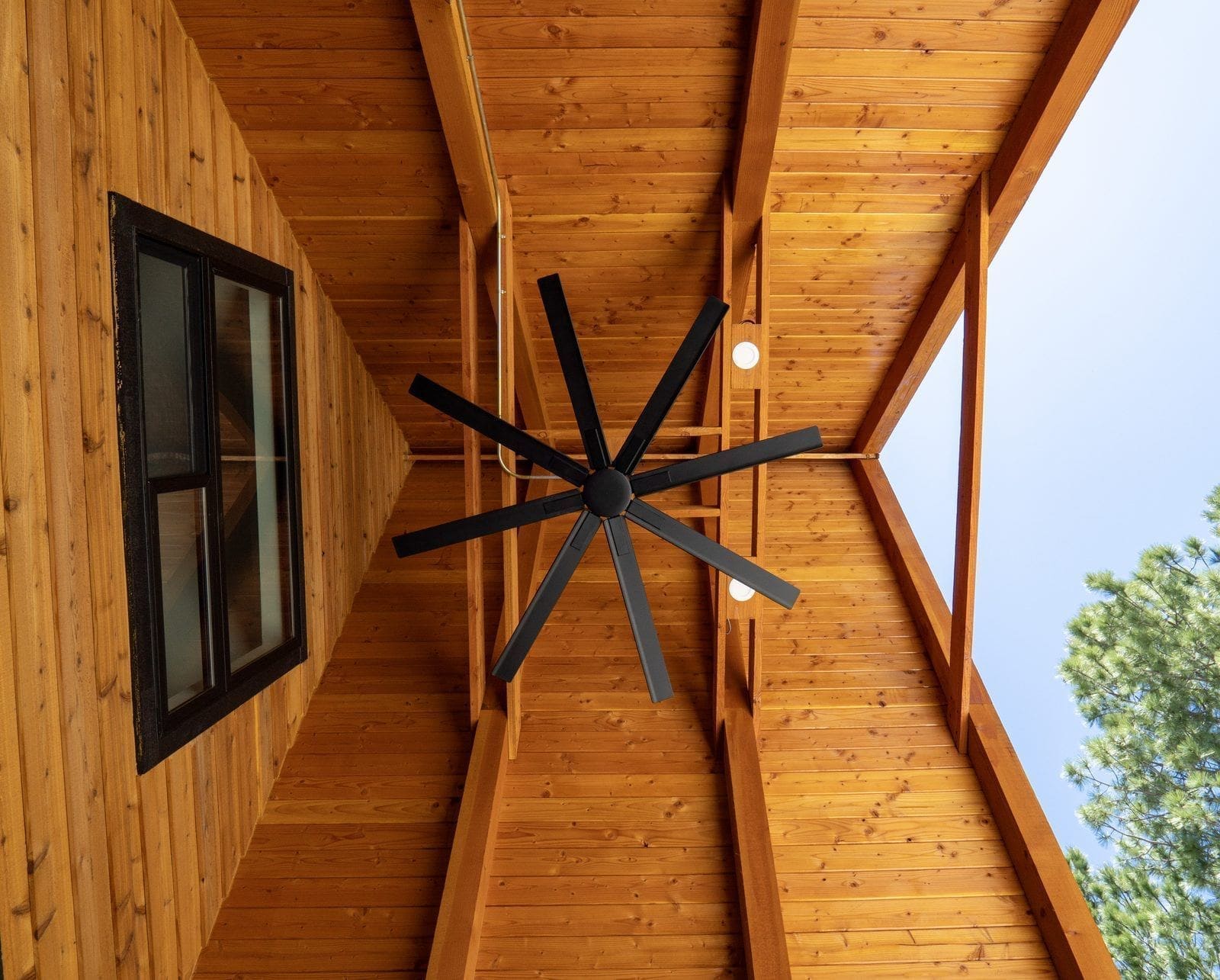 Vaulted Wood Ceiling