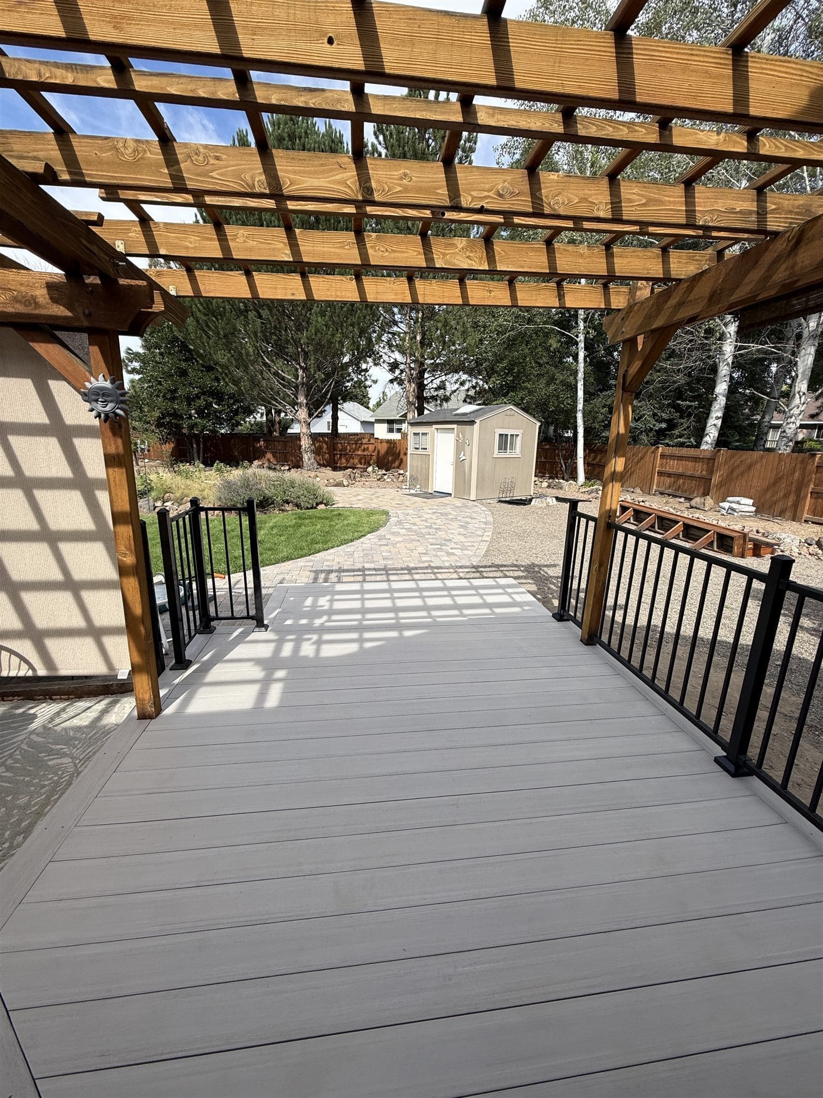 Deck Rebuild with Pergola Integration