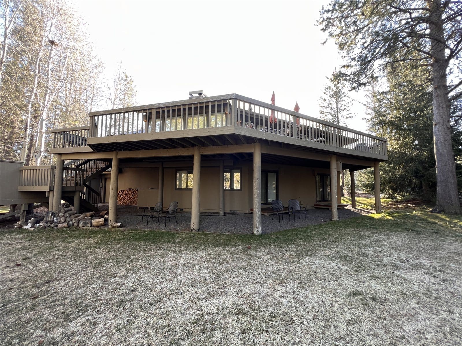 Before - Deck Refinishing & Railings