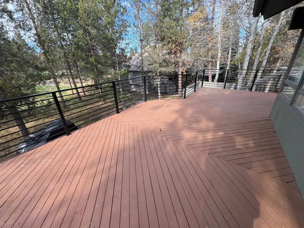 Deck Refinish & Railing