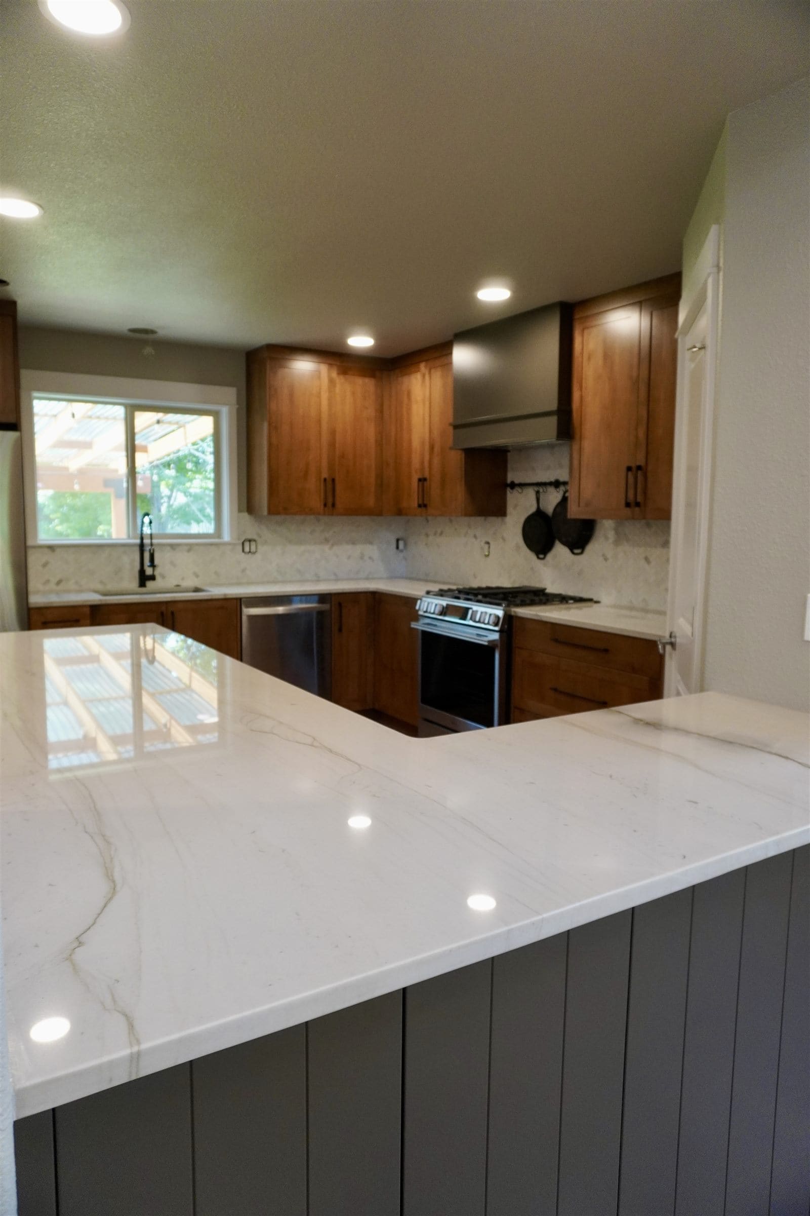 Cherry Cabinet Kitchen